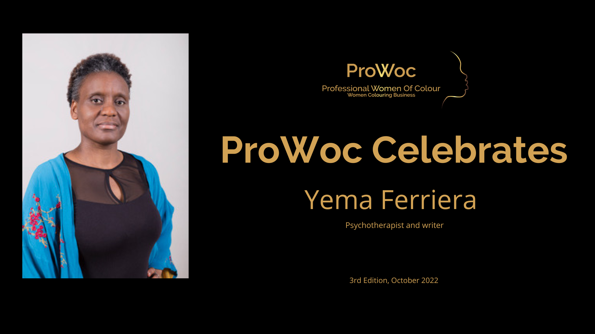 ProWoc Celebrates - Yema Ferriera