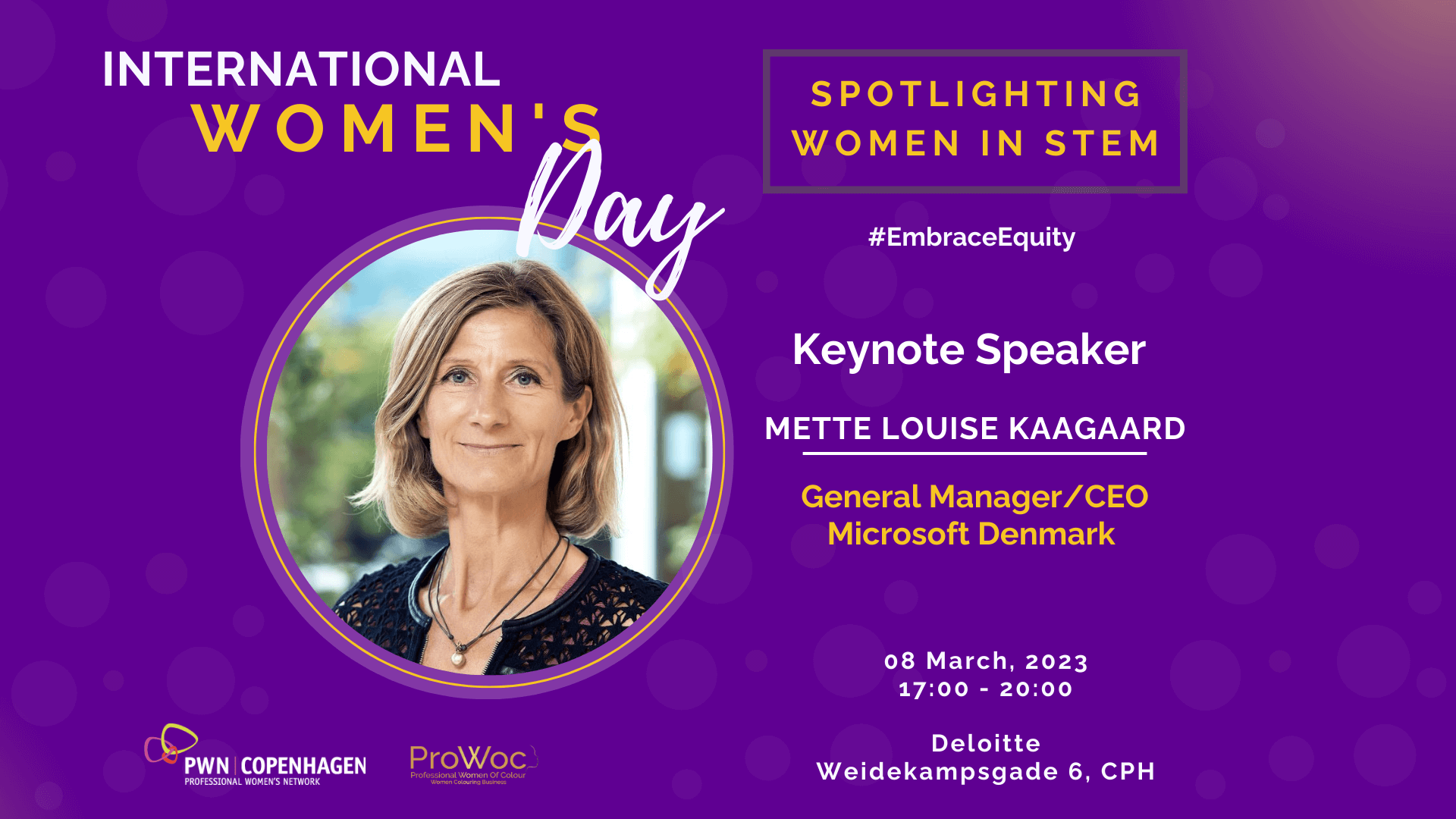 International Women's Day 2023 Keynote Event