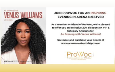 ProWoc officially joins Arena Næstved for an Evening with Venus Williams