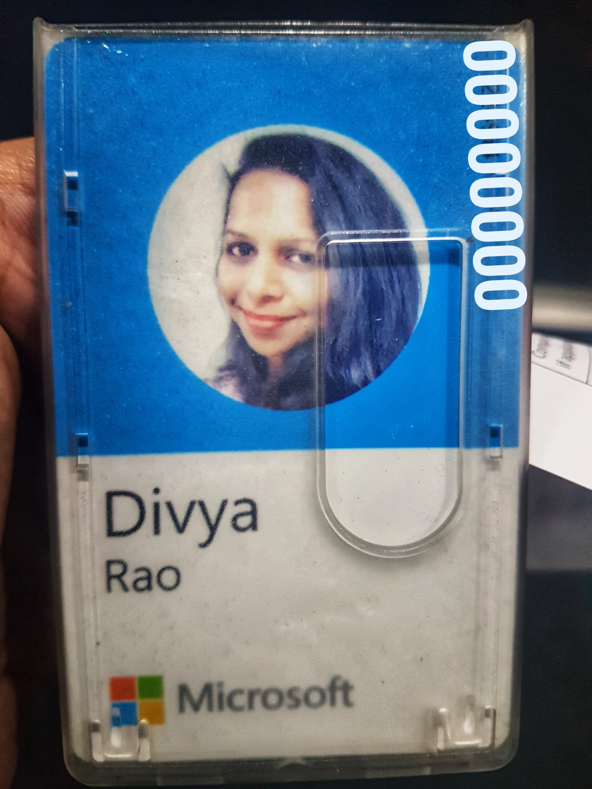 Divya at Microsoft