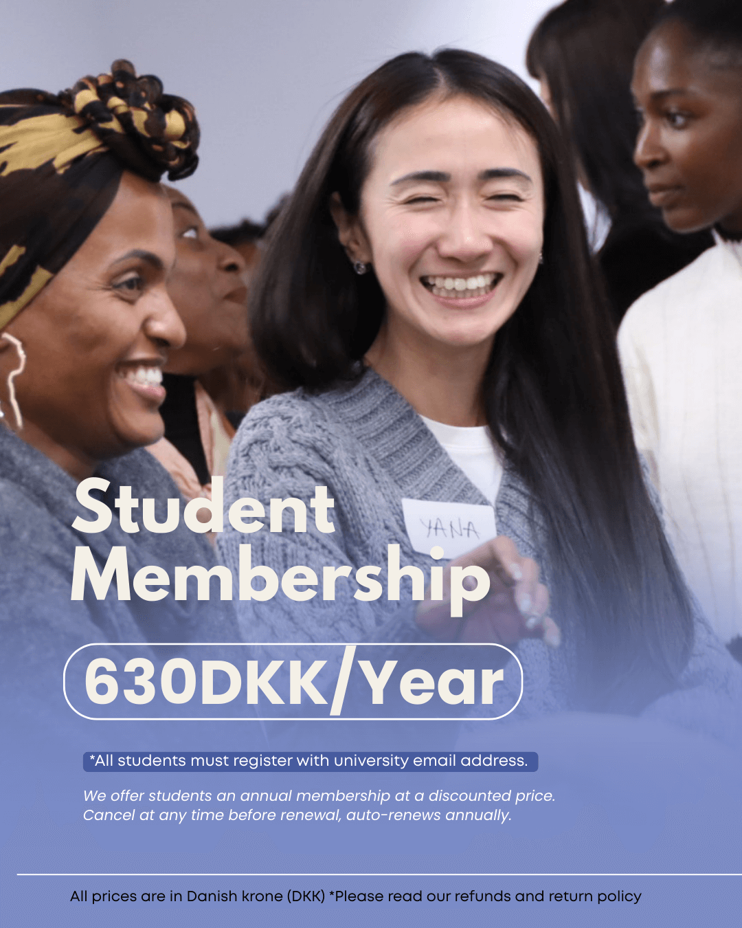 Student - 1 year membership