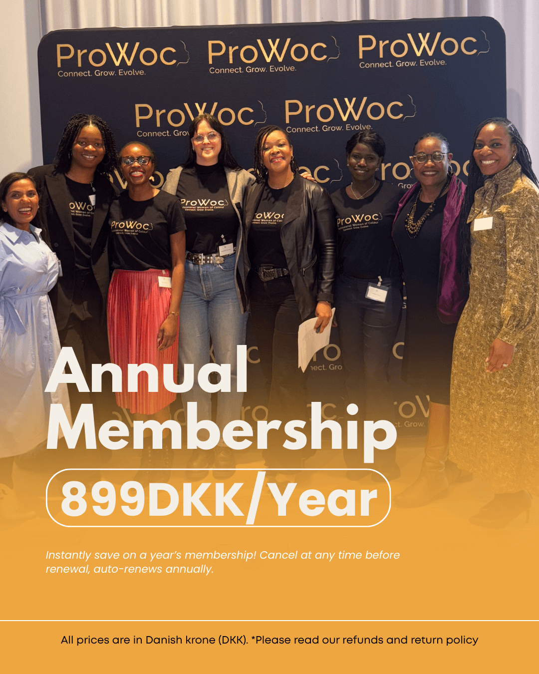 ProWoc membership subscription - Annual (12 months)
