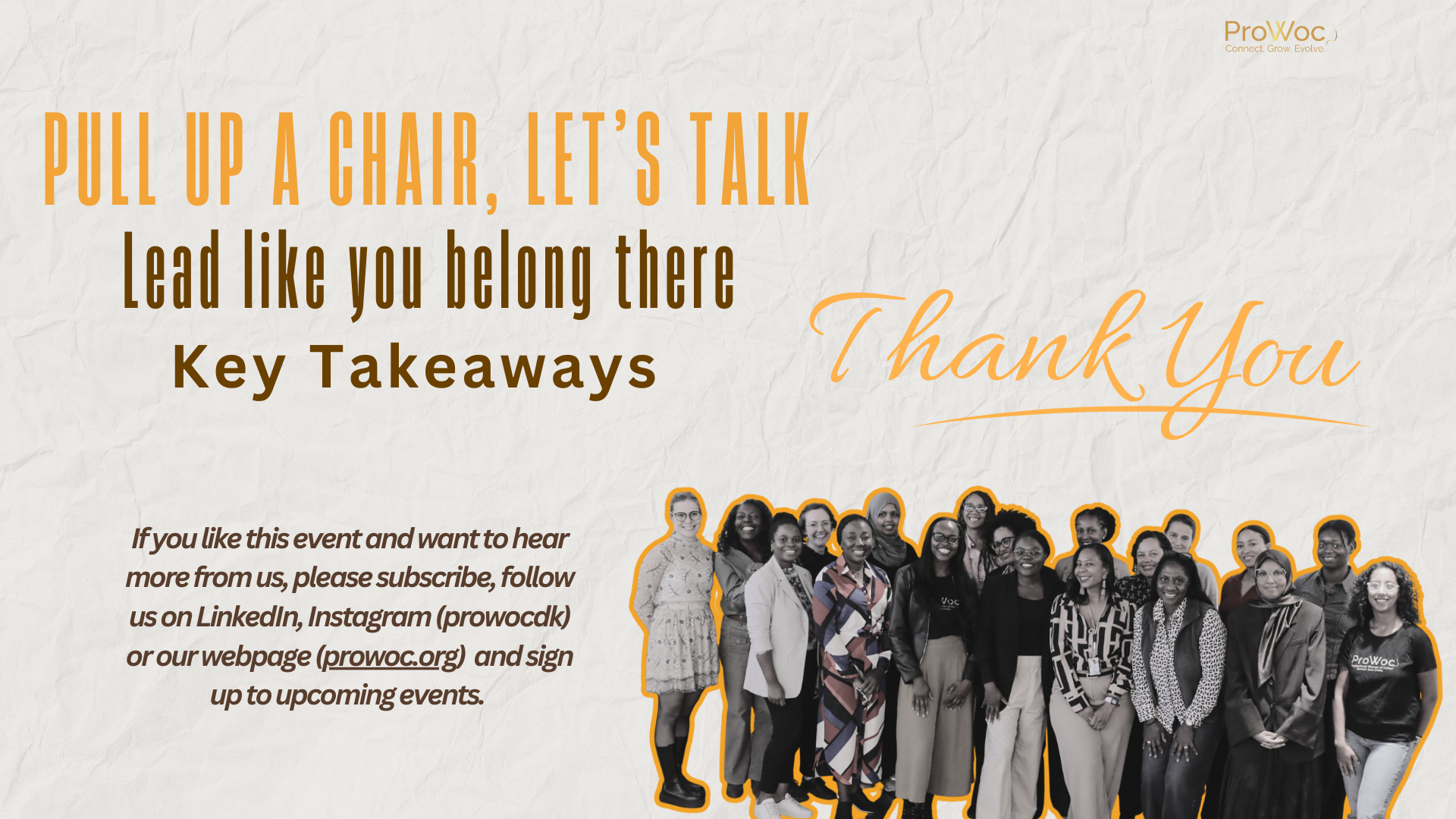 Pull Up a Chair, Let’s Talk: Lead Like You Belong There