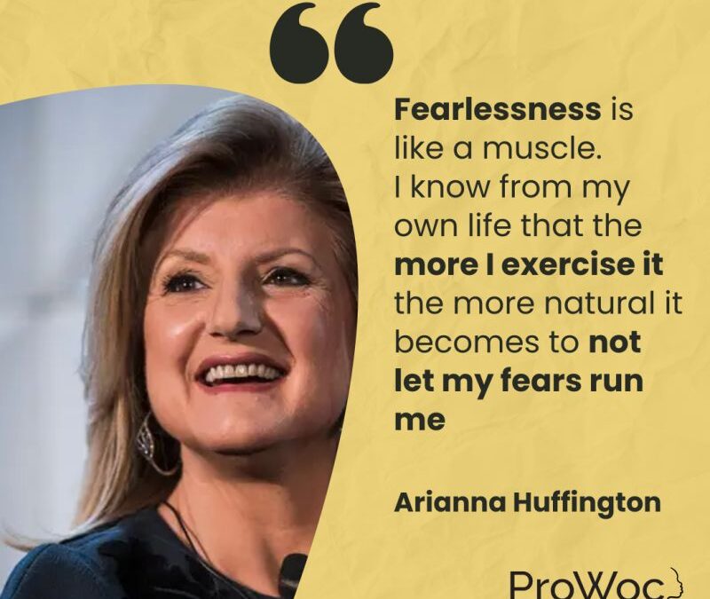 Let’s talk about what is standing in your way – Fear