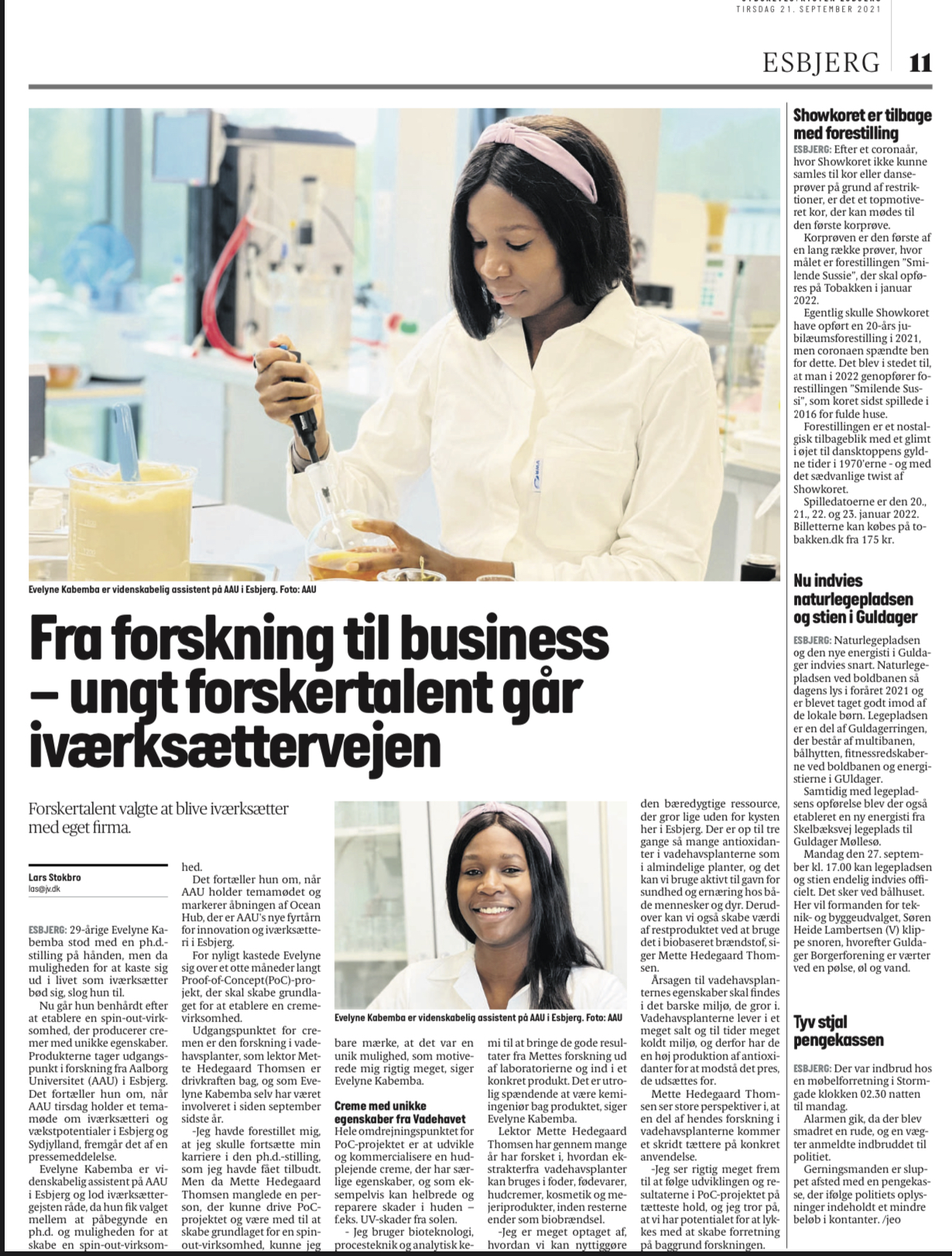 Fru forskning til business
