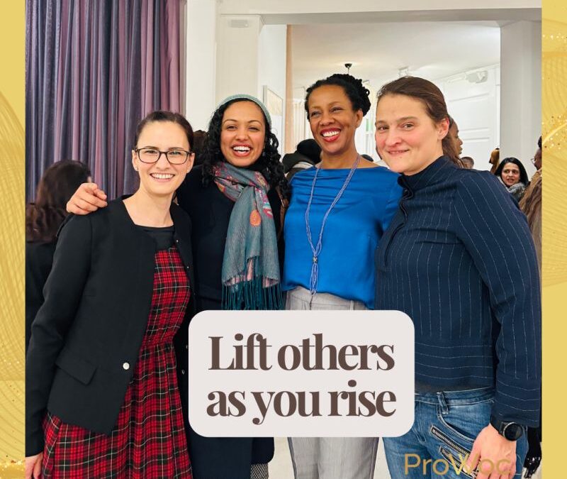 Lift others as your rise – because success is amplified when it is shared. (Part 10)