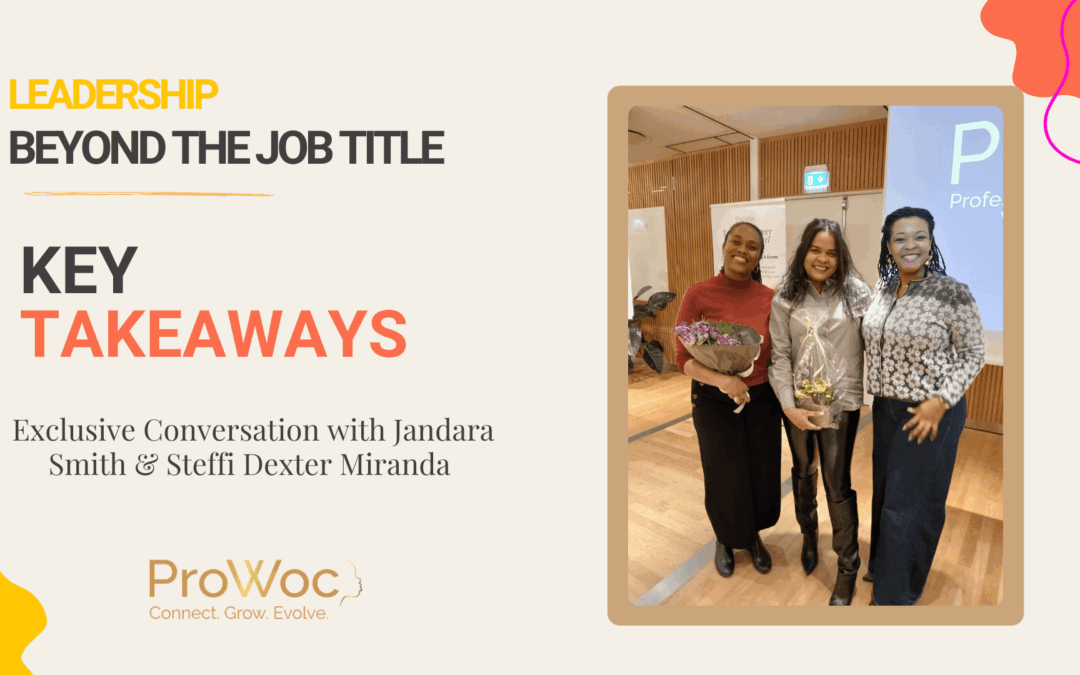 Reflections & Key Takeaways – Exclusive Conversation with Jandara Smith