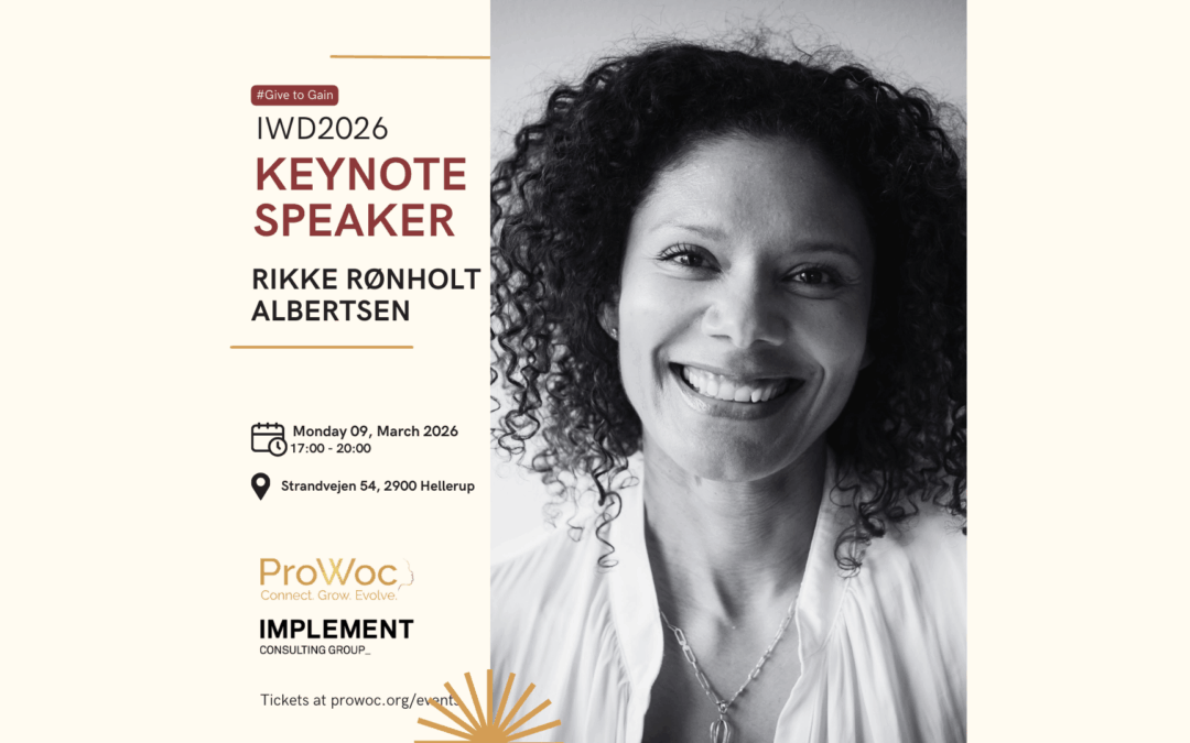 ProWoc is proud to announce our Keynote Speaker for International Women’s Day 2026: Give to Gain